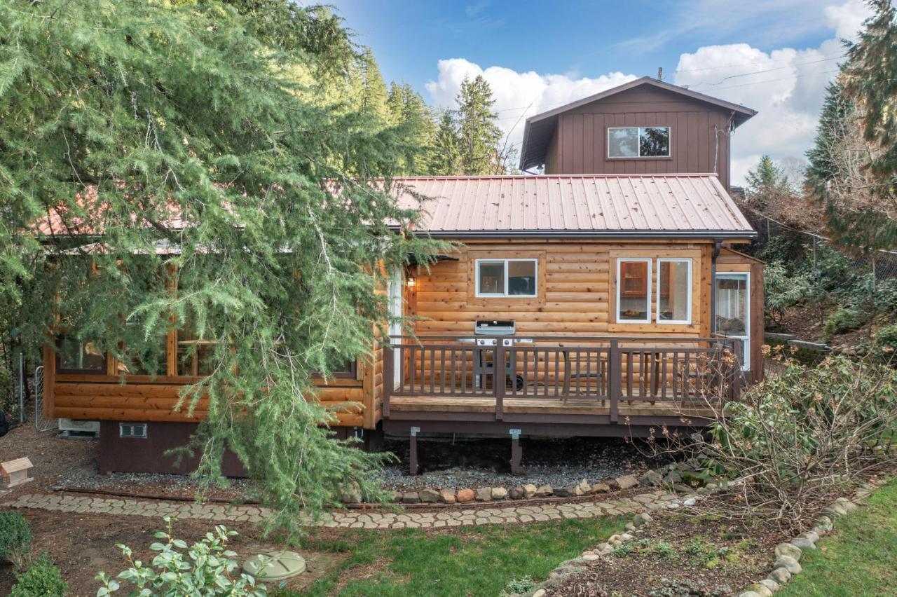 Koi Story Cabin On The Lake - Waterfront, Near Bike Trail メイプルバレー  エクステリア 写真